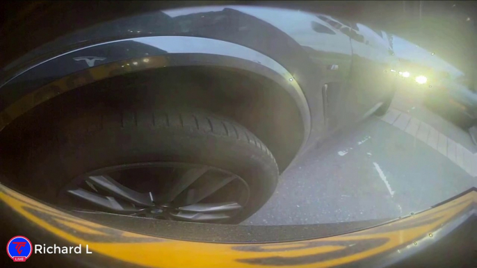 Rear-End Crash Caught On Tesla Sentry Mode | TeslaCam Live