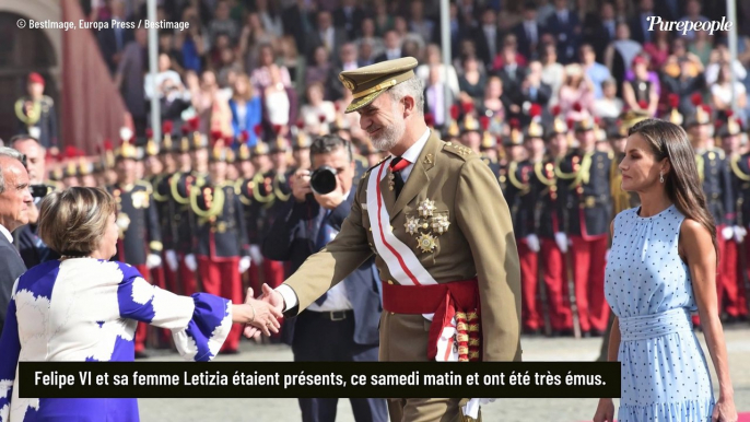 Leonor d'Espagne passe une grande étape : ses parents, la sculpturale Letizia et Felipe VI, émus aux larmes