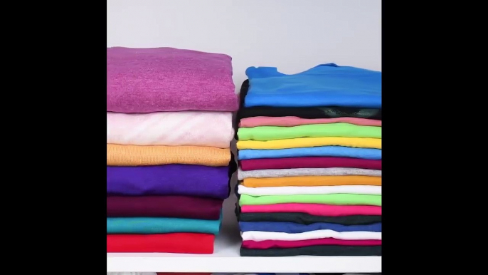 11 Folding and Organization Hacks! | Clever DIY Clothes and Bedding Folding Hacksby Blossom