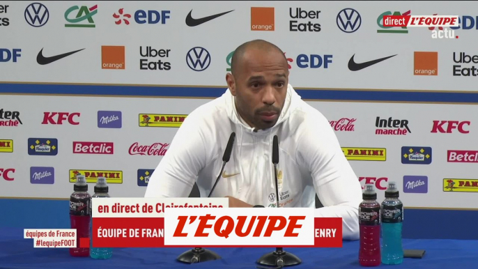 Henry : «Les Espoirs, ça bouge beaucoup, c'est normal» - Foot - Bleuets