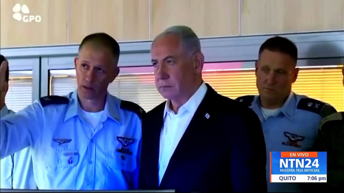 "Israel ganará": Netanyahu advierte a Hamás y publica video aéreo de la ofensiva israelí en territorio palestino