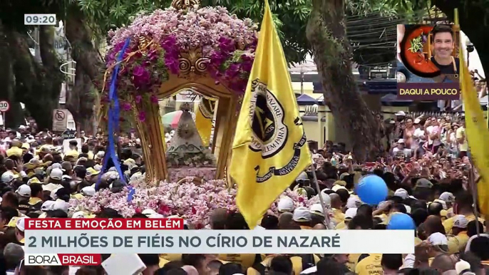 Emoção em Belém: 2 milhões de fiéis no Círio de Nazaré