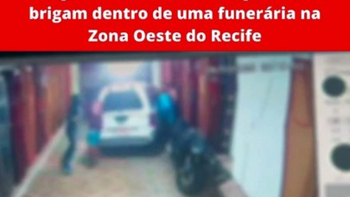 Integrantes de TORCIDAS ORGANIZADAS BRIGAM dentro de FUNERÁRIA no Recife