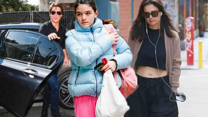 Katie Holmes learns to 'cry quietly', Suri Cruise dumps her to reunite with Tom Cruise