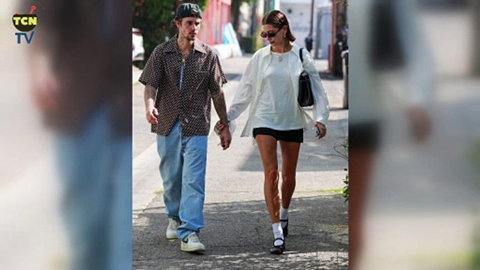 Justin Bieber and Hailey Bieber,breakfast in West Hollywood