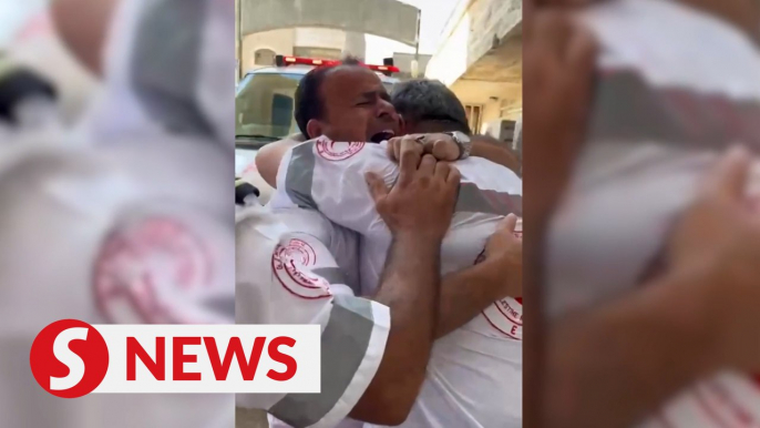 Four Red Crescent paramedics killed in Gaza