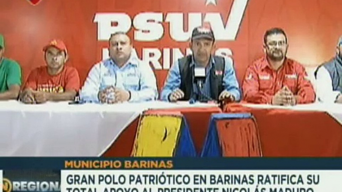 Gran Polo Patriótico en Barinas da su total respaldo al Pdte. Nicolás Maduro en defensa del Esequibo