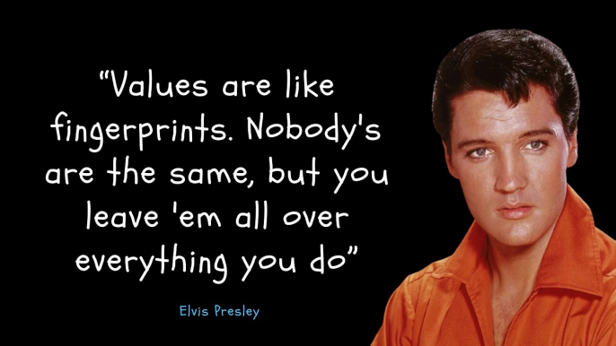 12 Quotes that Explain Elvis Presley's Life Path