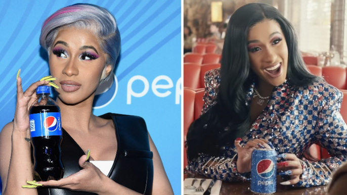 Pop Culture Rewind: Cardi B's Iconic "Okurrr" Pepsi Super Bowl Commercial | Billboard News