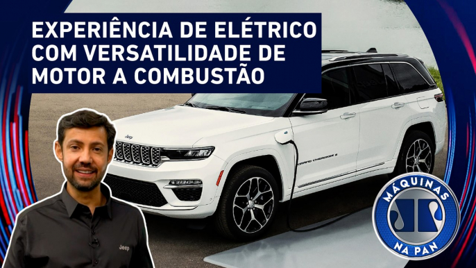 Grand Cherokee 4xe marca o segundo modelo elétrico da Jeep | MÁQUINAS NA PAN