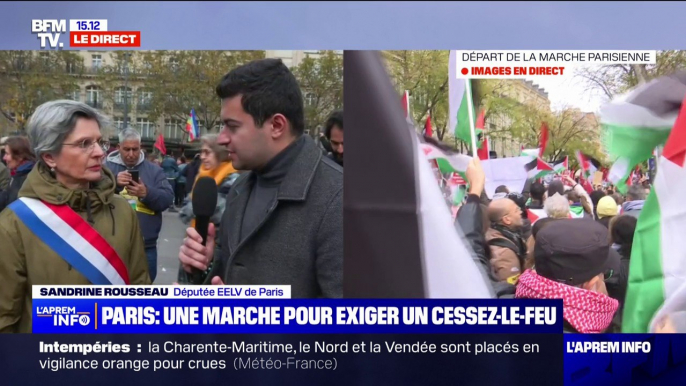 Marche contre l'antisémitisme: Sandrine Rousseau sera présente mais ne suivra pas la marche