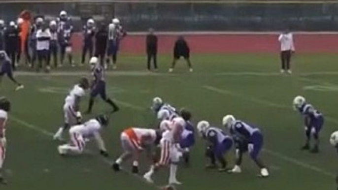 Boom! Bombazo y facilito para touchdown, onefa #onefa #touchdown #collegefootball #highlights #americanfootball #football