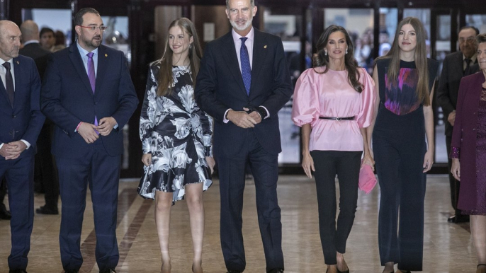 Los Reyes, la Princesa Leonor y la Infanta Sofía presiden el Concierto Premios Princesa de Asturias