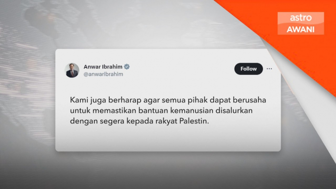 Malaysia, Palestin sepakat usaha tuntas perlu bagi hentikan keganasan di Gaza