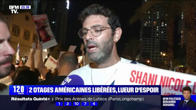 "On demande à tous les gouvernements du monde de faire tout ce qu'ils peuvent pour libérer tous les otages": un proche d'une des otages du Hamas témoigne