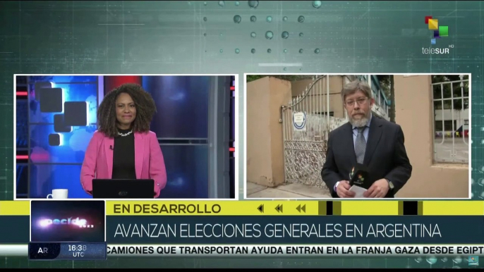 teleSUR Noticias 15:30 22-10: Avanzan las elecciones presidenciales en Argentina