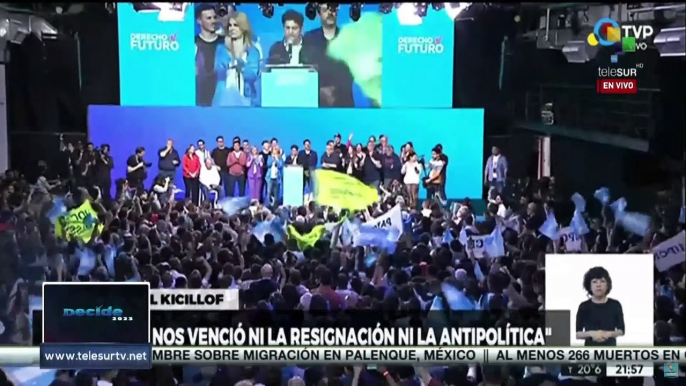 “La campaña termina cuando Sergio Massa sea el próximo presidente de Argentina”