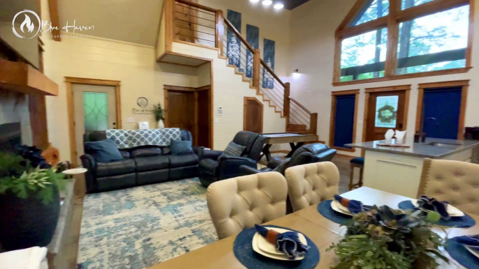 Broken Bow Luxury Cabins - Blue Haven Tour