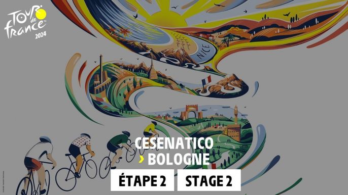 Stage 2 : Cesenatico - Bologne #TourdeFrance 2024