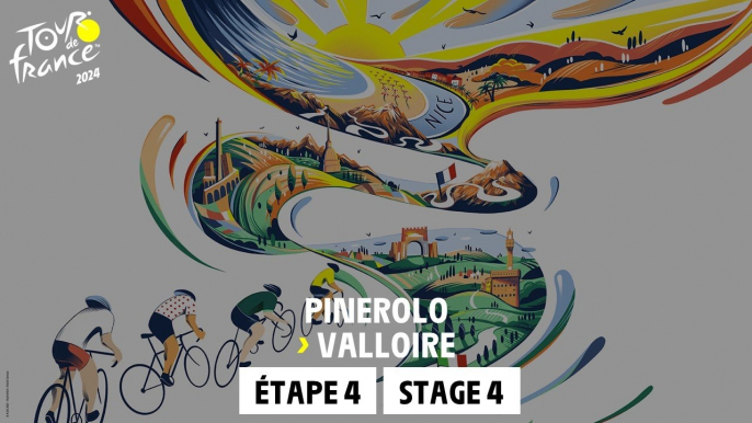 Stage 4 : Pinerolo - Valloire #TourdeFrance 2024