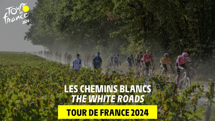 The White Roads on stage 9 #TourdeFrance 2024