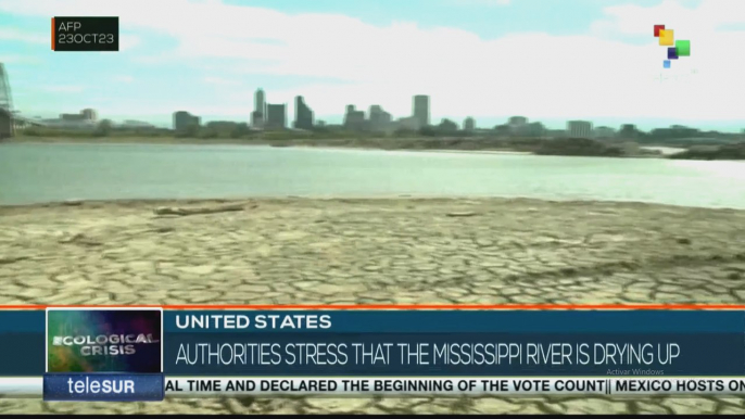 United States: Drought wreaks havoc on Mississippi River