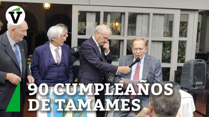 Vox abandona a Tamames en su 90 cumpleaños 7 meses después de la moción de censura