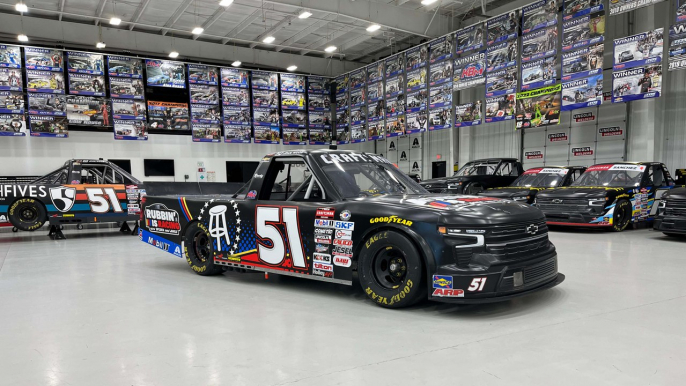 I just bought a VERY EXPENSIVE pickup truck: Introducing the #51 Rubbin' Is Racing Truck