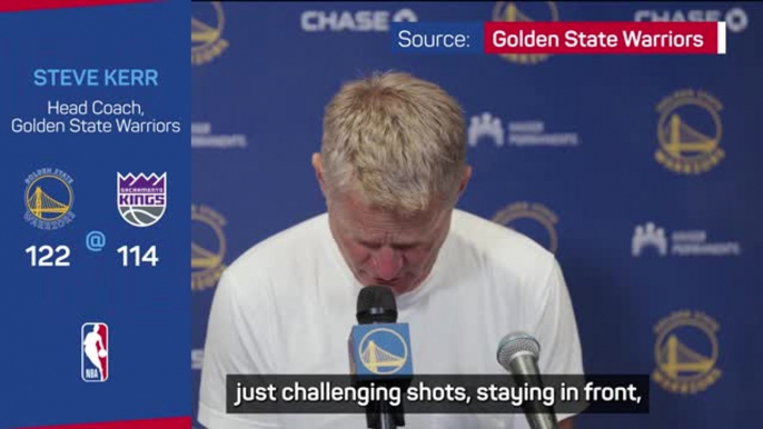 Warriors put in a hell of an effort - Kerr