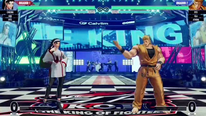 THE KING OF FIGHTERS XV CHIZURU/IORI/KYO VS RYO/ISLA/ATHENA