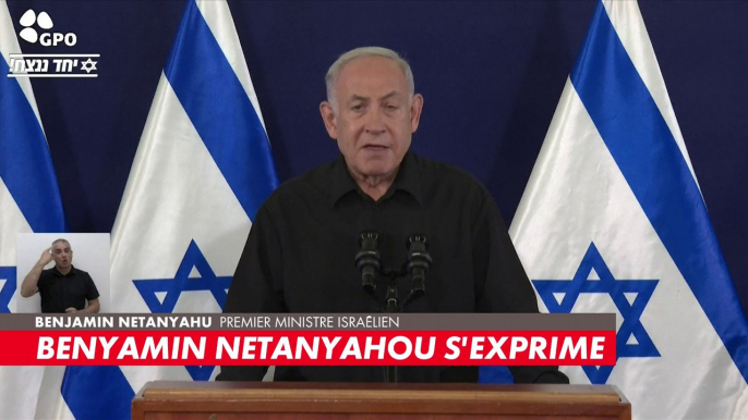 Benjamin Netanyahou : «C'est la deuxième étape de la guerre dont les buts sont clairs : l'anéantissement des capacités militaires du Hamas et le retour des personnes enlevées en Israël»