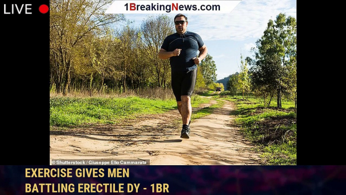How a brisk walk 'is just as good as VIAGRA': Regular exercise gives men
