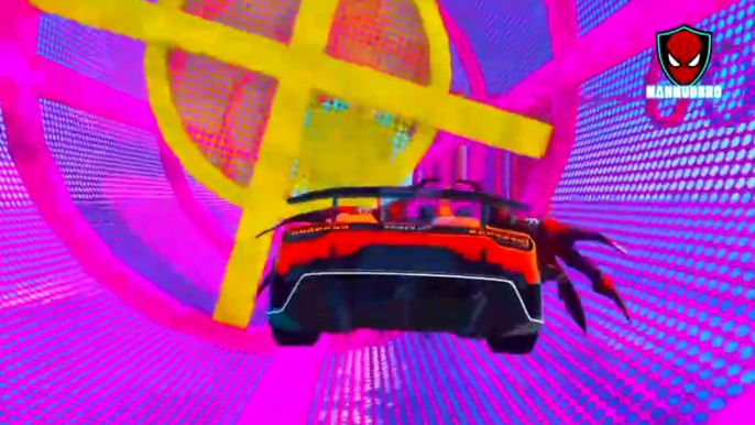 GTA V Stunt Extreme Car Racing Challenge by 3 HEAD VENOM & Spiderman Shark #1