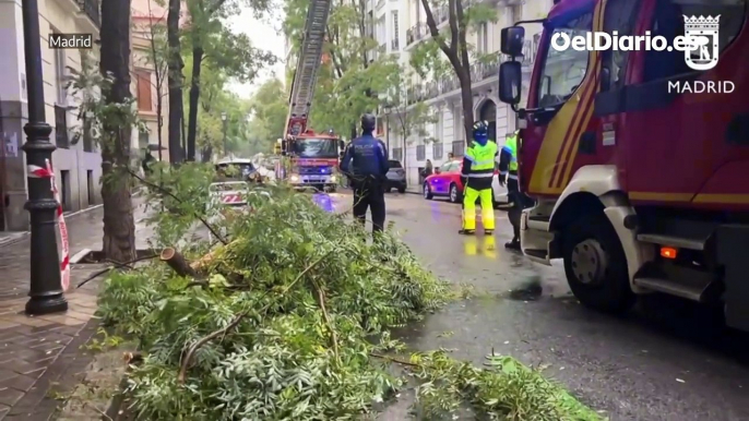 Así ha sido la tormenta Ciarán a su paso por la península