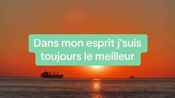 Dans mon esprit j'suis toujours le meilleur #citations #proverbe #citation #citationdujour #motivation #conseil #conseils