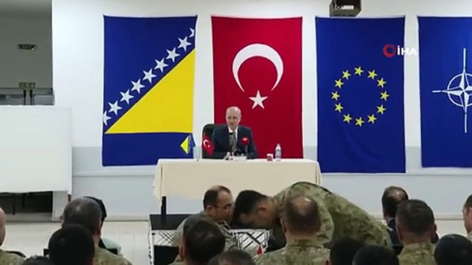 TBMM Başkanı Kurtulmuş, EUFOR Türk Temsil Heyeti Başkanlığını ziyaret ettiTBMM Başkanı Numan Kurtulmuş: "Türkiye Cumhuriyeti'nin varlığını, her...