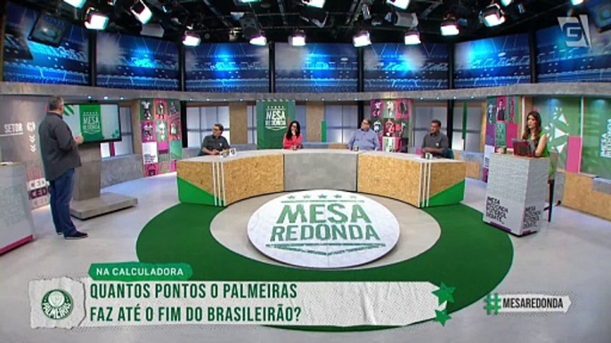 Veja projeção de pontos do Palmeiras até o fim do Brasileiro