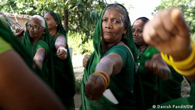 India: Women vigilantes fight domestic violence