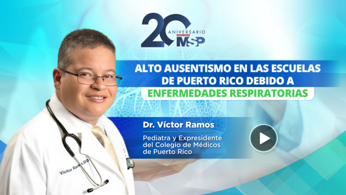 Alto ausentismo en las escuelas de Puerto Rico debido a enfermedades respiratorias - #ExclusivoMSP