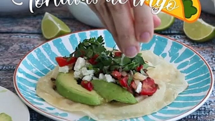 Tortillas de trigo caseras (para tacos y fajitas)