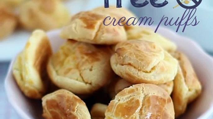 Gluten free cream puffs - video recipe!
