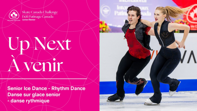 Senior Ice Dance Rhythm Dance / Danse sur glace senior danse rythmique - Rink B - 2023-2024 Junior/Senior Skate Canada Challenge / Défi Patinage Canada