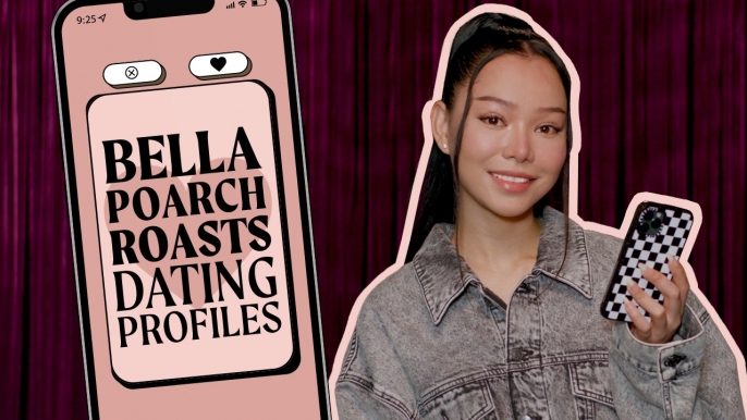 Bella Poarch Roasts REAL Dating Profiles & Reveals Her Celebrity Crush | Cosmopolitan