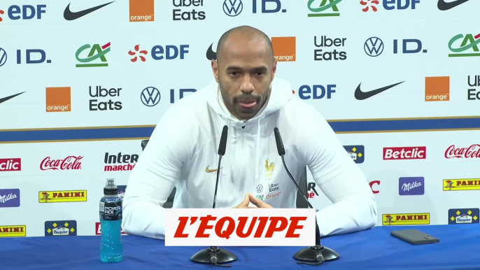 Henry sur Yoro :  «On n'est pas là pour mettre plus de charges sur les joueurs» - Foot - Espoirs