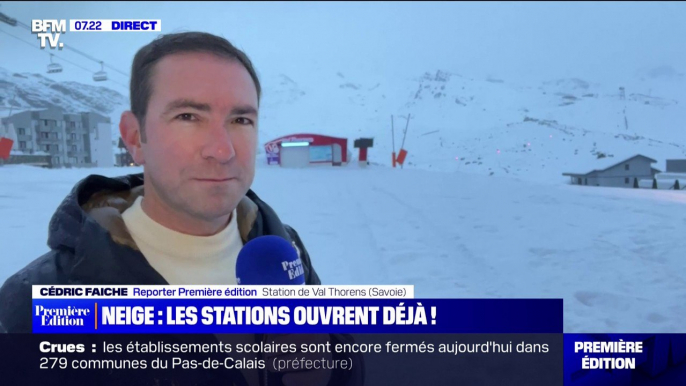 La station de Val Thorens s'apprête à lancer sa saison ce week-end avec une bonne couche de neige