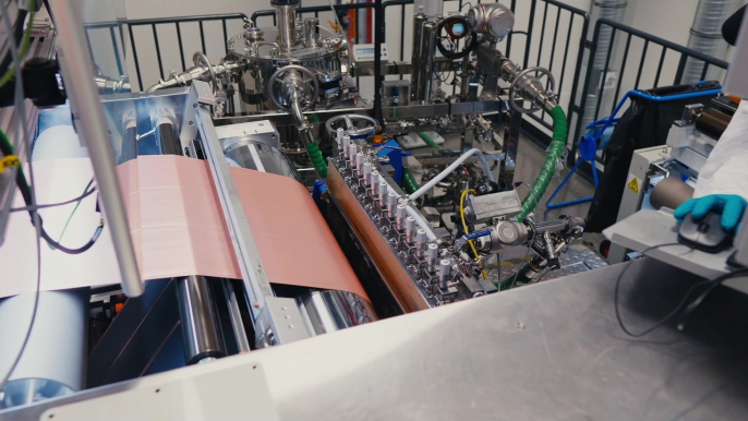 Battery Cell Pilot Production at the BMW Group Cell Manufacturing Competence Center in Parsdorf - Coating & Drying