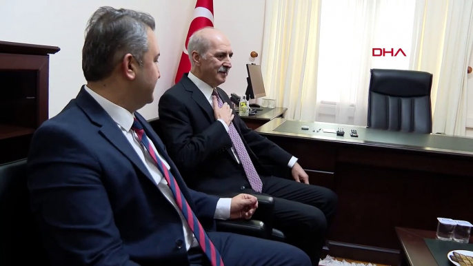 Le président de la Grande Assemblée nationale turque, Numan Kurtulmuş, a visité le parti Saadet