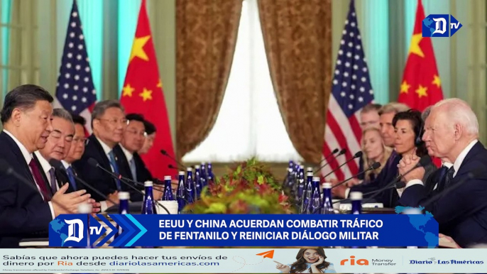 EEUU y China acuerdan combatir tráfico de fentanilo y reiniciar diálogo militar | El diario en 90 segundos