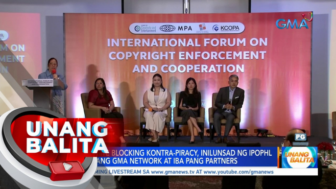 Voluntary site blocking kontra-piracy, inilunsad ng IPOPHL katuwang ang GMA Network at iba pang partners | UB