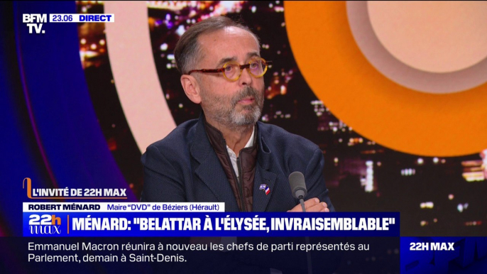 Robert Ménard (maire divers droite de Béziers): "Je ne pense pas que tous les musulmans sont des gens qui applaudissent le Hamas"